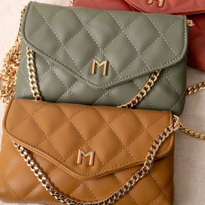 Gigi Sage Small Shoulder Bag