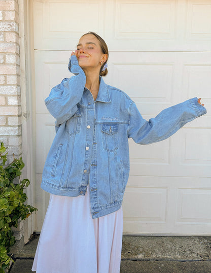 God of Miracles Denim Jacket