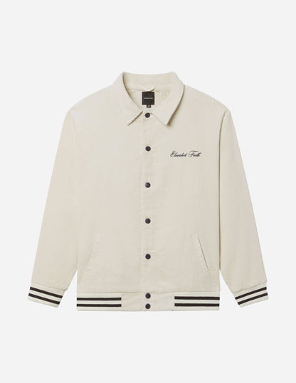 God of Miracles Ivory Bomber Jacket