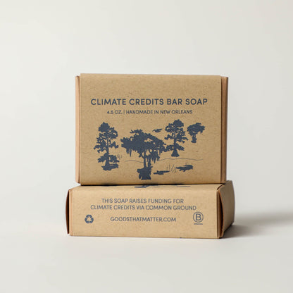 Climate Credits Bar Soap - Gives to Common Ground Relief, Coastal Climate Credits
