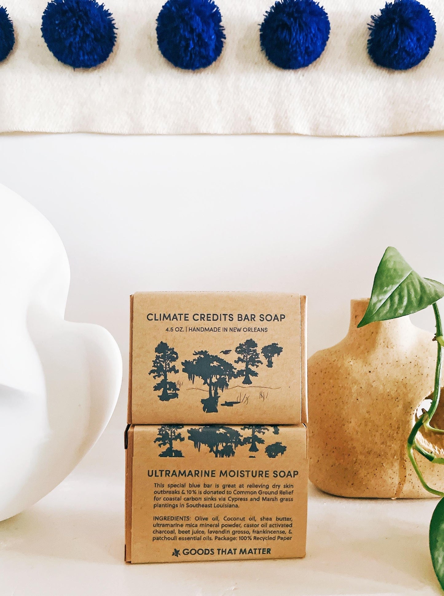 Climate Credits Bar Soap - Gives to Common Ground Relief, Coastal Climate Credits