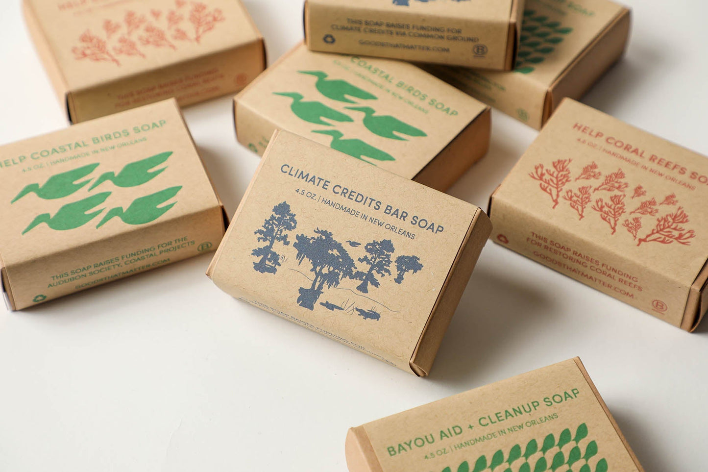 Climate Credits Bar Soap - Gives to Common Ground Relief, Coastal Climate Credits