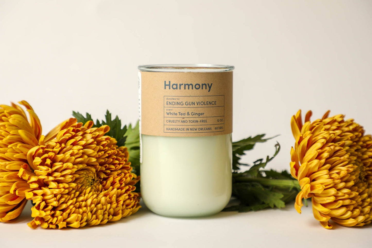 Harmony / Tea & Ginger Scent: Candles for Good