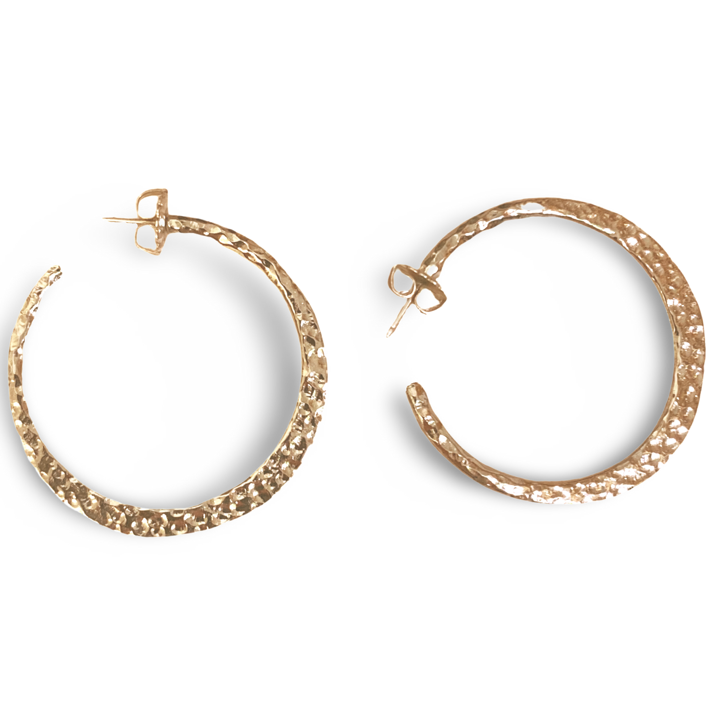 Hammered Hoops