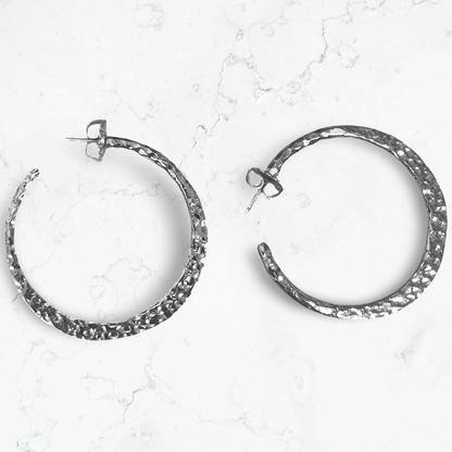 Hammered Hoops