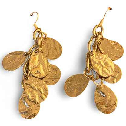 Textured Dangle Earrings