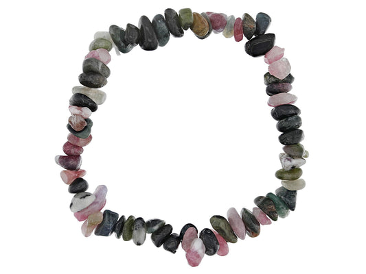 Multi-Tourmaline Chip Bracelet