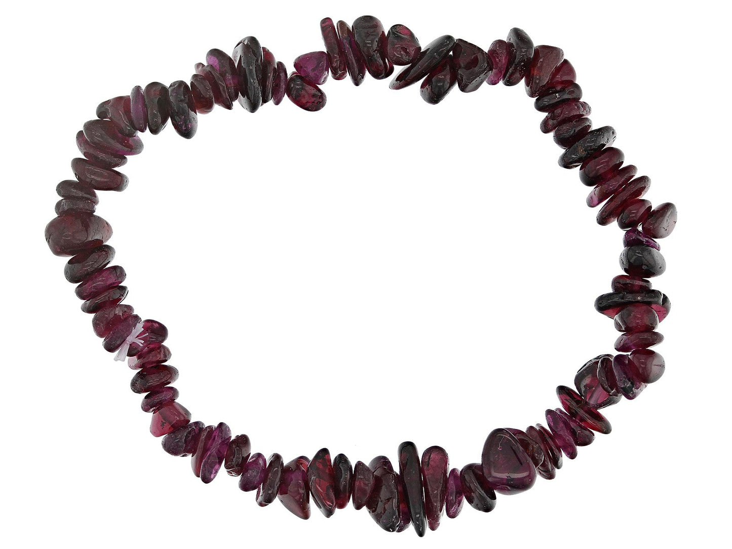 Garnet Chip Bracelet
