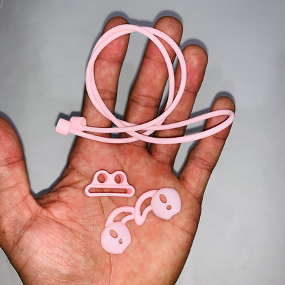 AirPods 1 & 2 Accessories 3 in 1 Anti Lost Gear