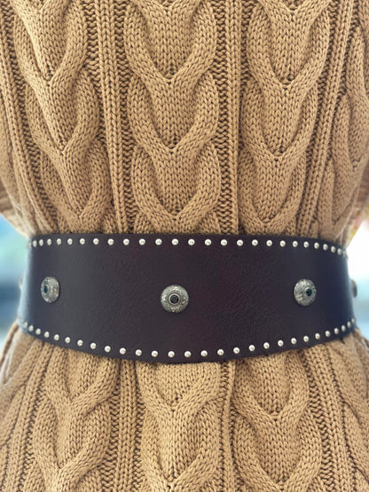 Max Mara Weekend Cadmio Leather Belt