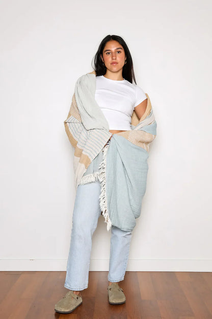 The Harris Muslin Throw