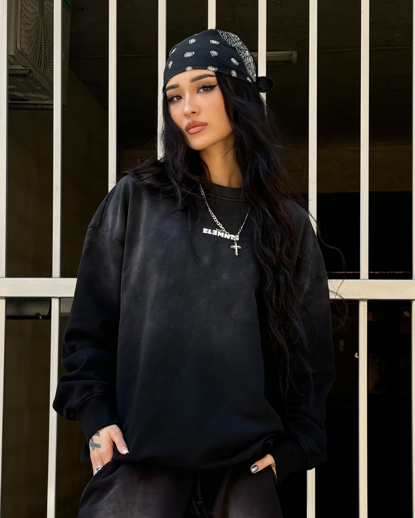 EE x LETTA Unisex 350G Handcrafted Washed DS Sweatshirt