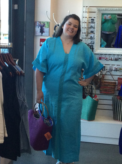 Haris Cotton Linen Kaftan 1208