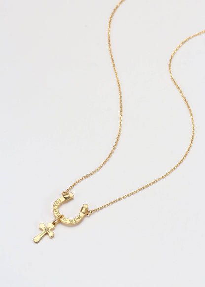 Saints Fortune Favors The Bold Necklace