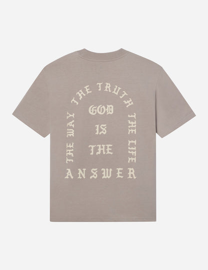 Jesus Saves Grey Unisex Tee