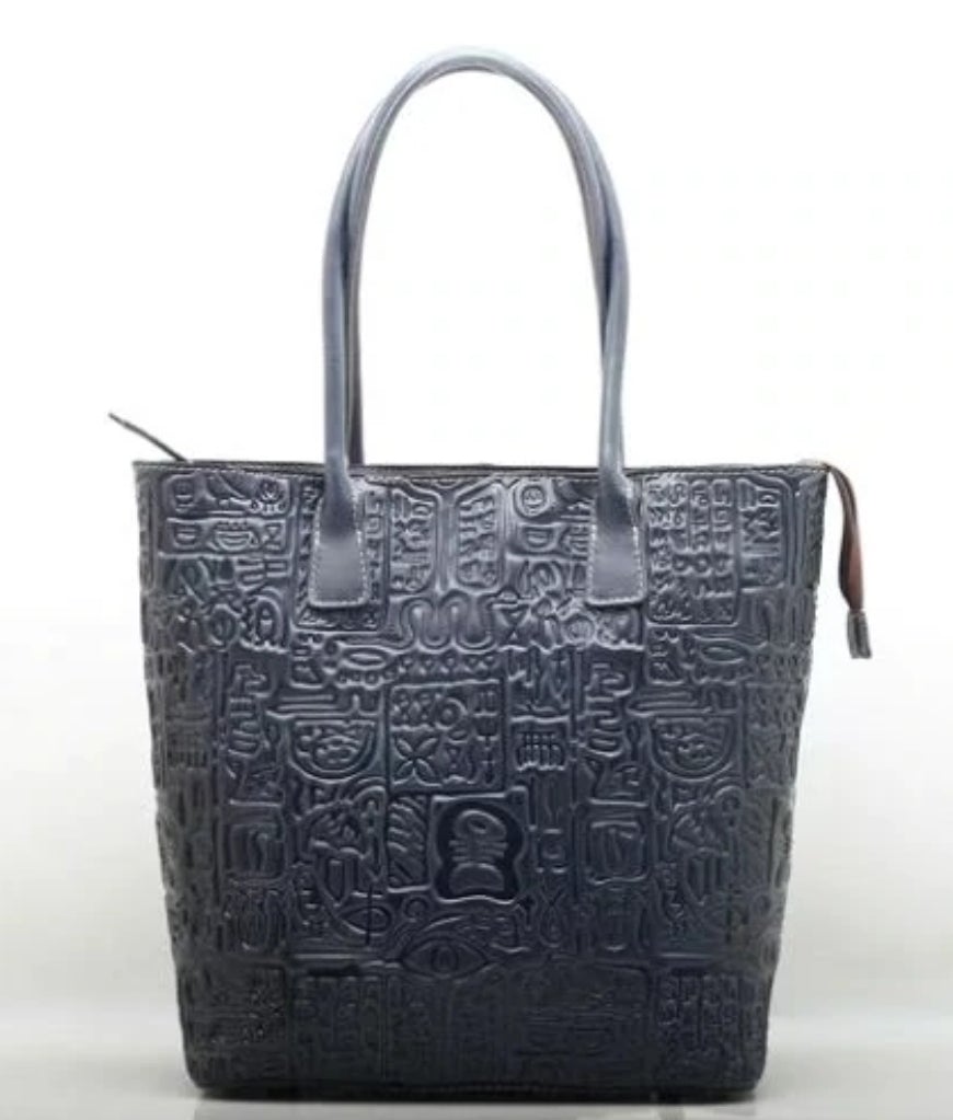 MARCIA Classic Leather Tote