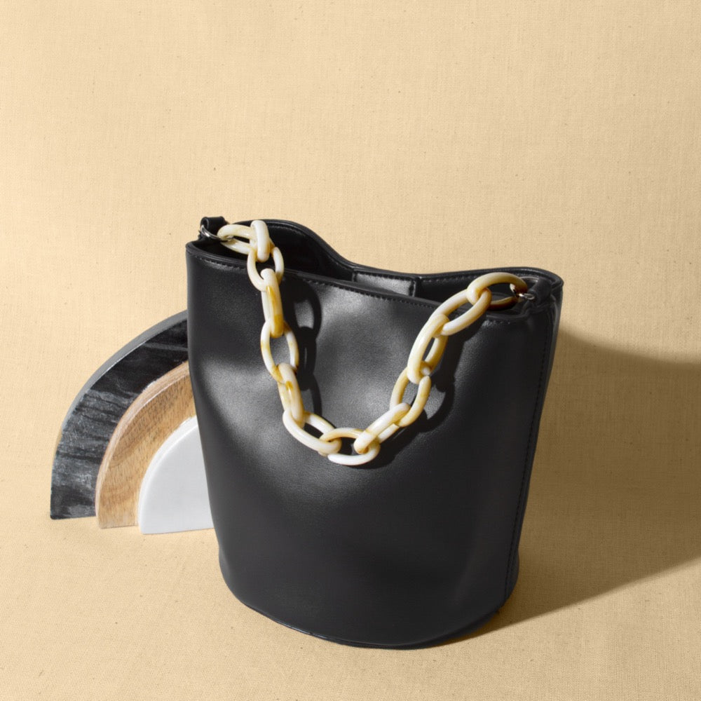 Lana Black Small Crossbody Bag