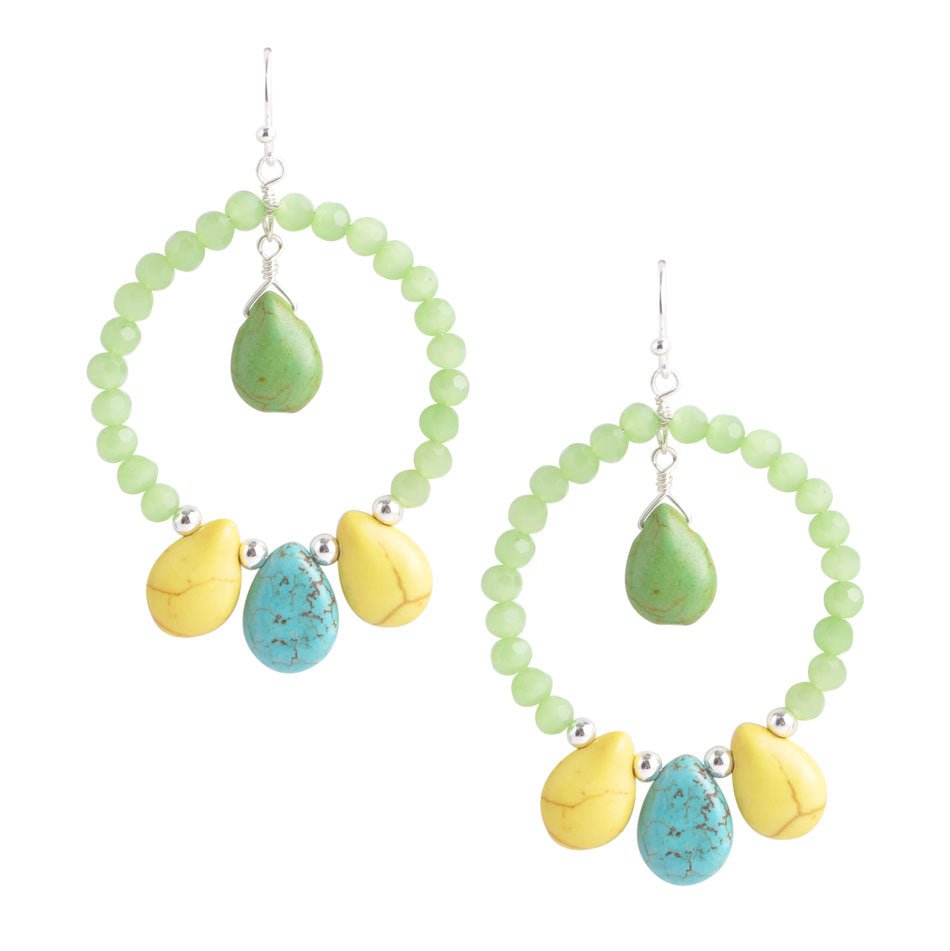 Lime Drop Earrings