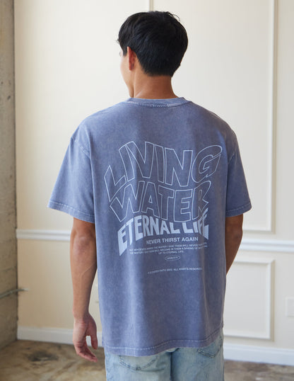 Living Water Blue Unisex Tee