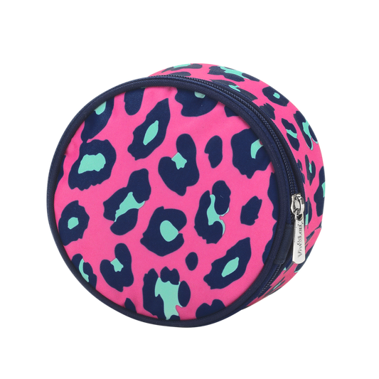 Pink Leopard Jewelry Case