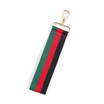 Multi Stripe Wristlet Strap