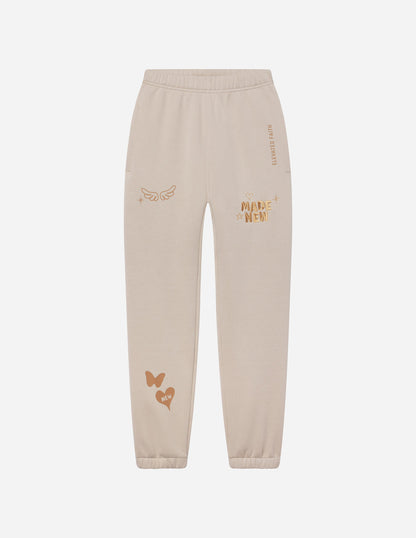 Made New Cream Unisex Sweatpant