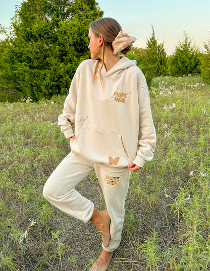 Made New Cream Unisex Sweatpant