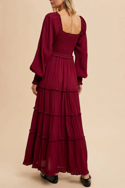 Merlot Peasant Maxi