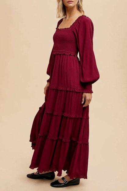 Merlot Peasant Maxi