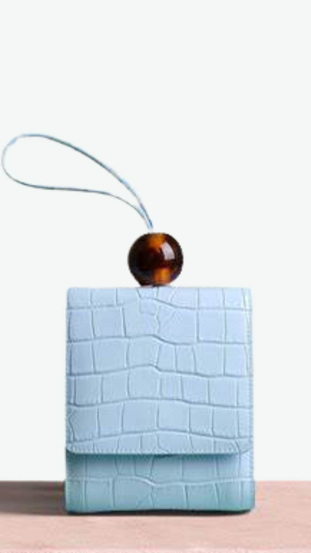 Kay Leather Bead Bag