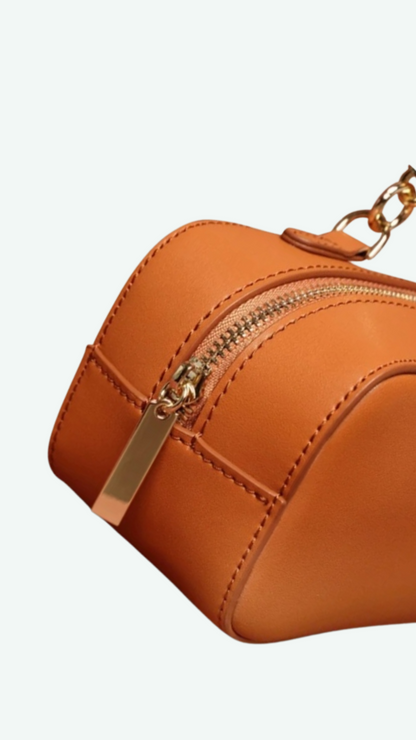 Cube Leather Bag