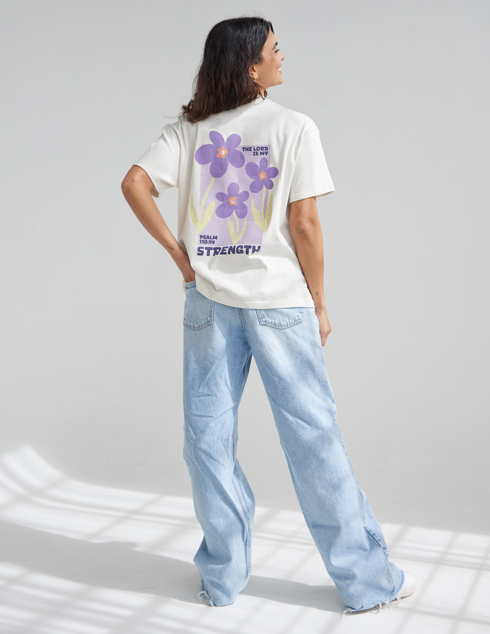 My Strength Floral Unisex Tee