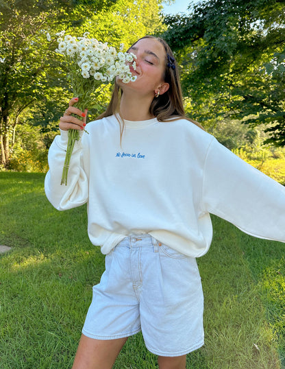 No Fear in Love Unisex Crewneck