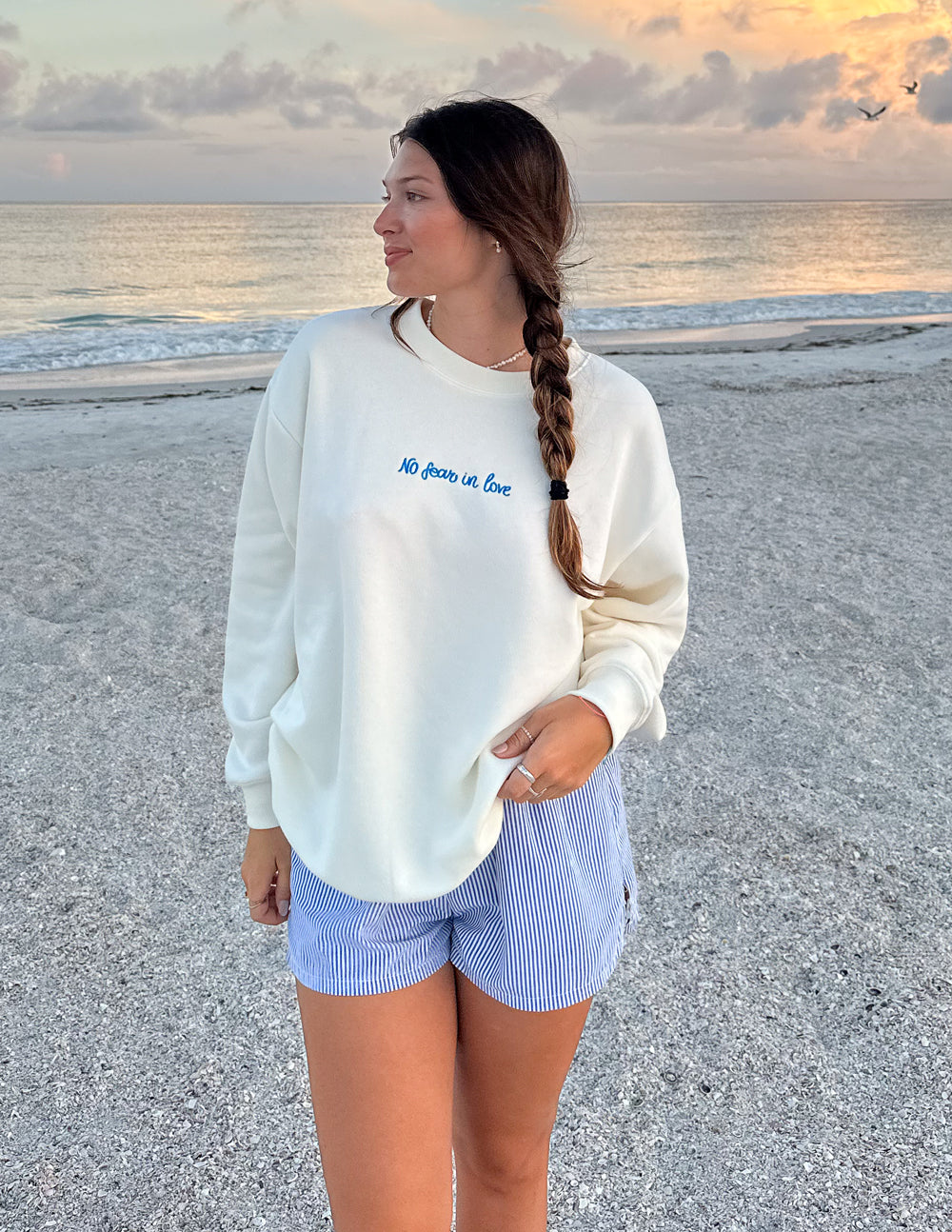 No Fear in Love Unisex Crewneck