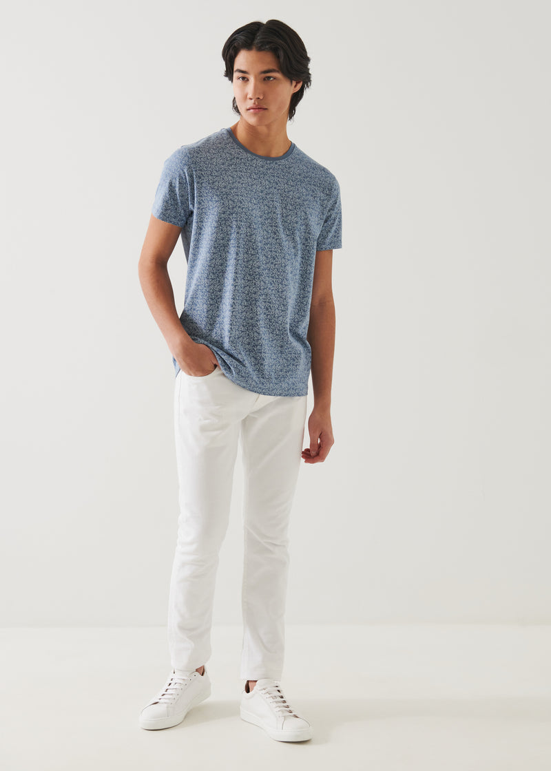 Patrick Assaraf Stretch Printed T-Shirt