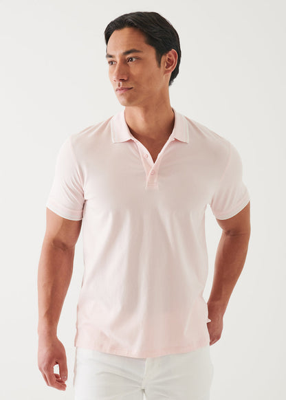 Patrick Assaraf Iconic Tipped Buttoned Polo