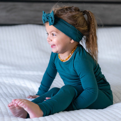 HEADBAND- Peacock Bamboo Viscose