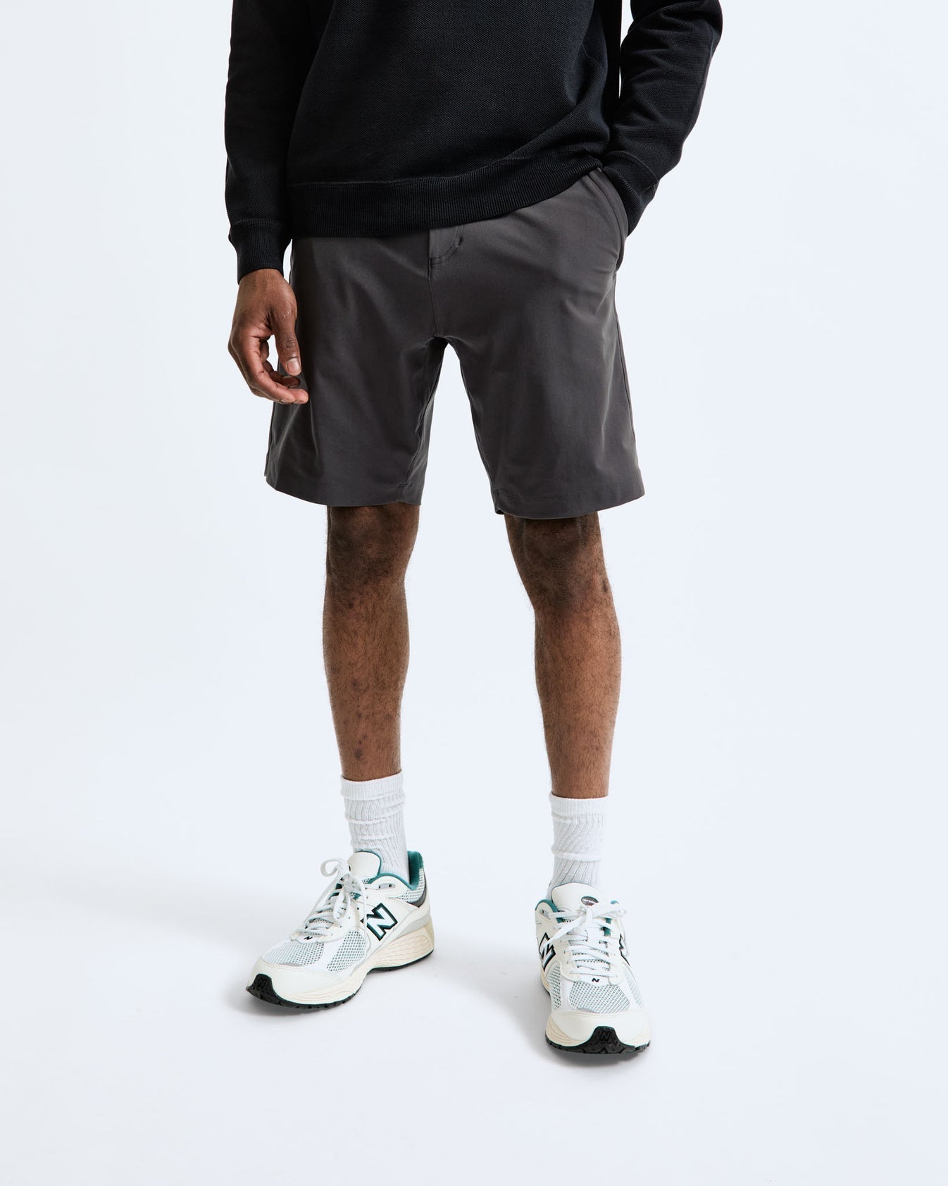 Reigning Champ Men's STRETCH WARP KNIT STANDARD COACH'S SHORT