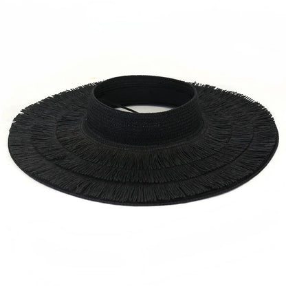 Designer empty top visor hat for woman