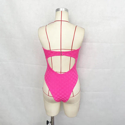 Vee one piece swimsuit