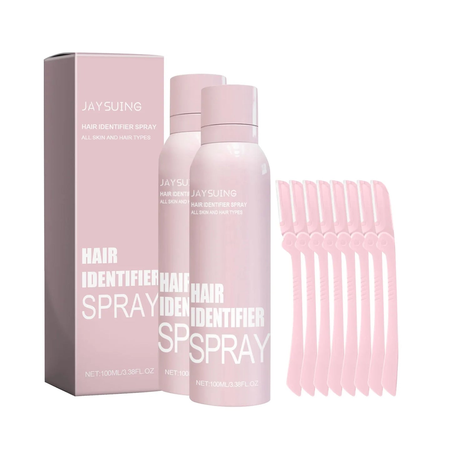 1/2/3 PCS Hair Identifier Spray For Face,to Show Facial Hair