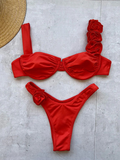 Flower Diva two piece swimsuit