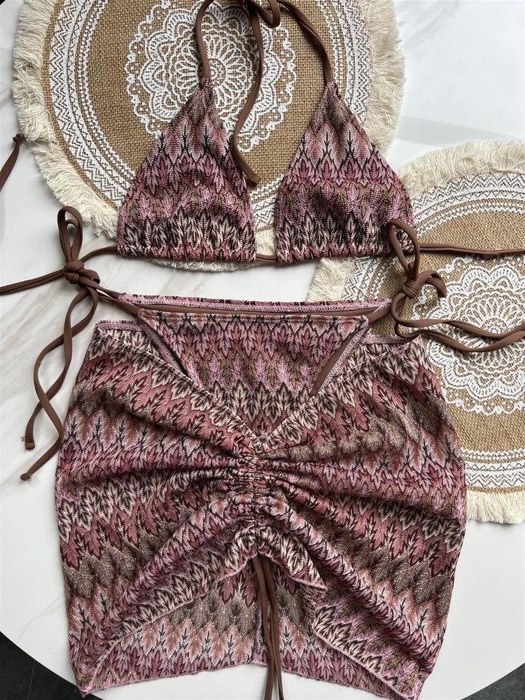 Vinia three piece swimsuit