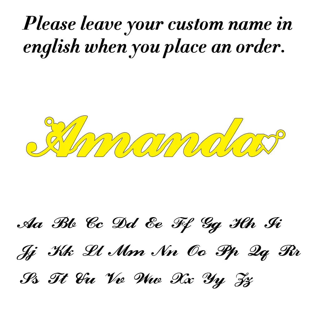 Custom Name Necklace