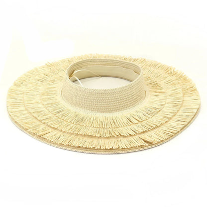 Designer empty top visor hat for woman