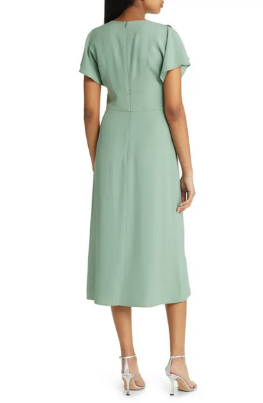 Hugo Boss Dawinga Slim Fit Green Dress