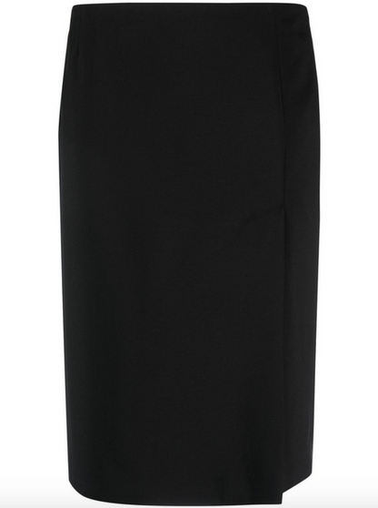 Sportmax Belgio Black Pencil Skirt
