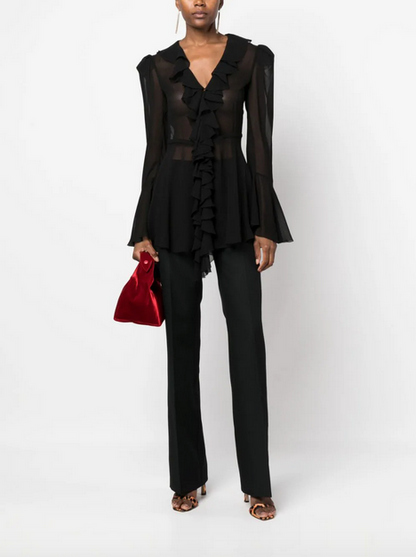 Philosophy Di Lorenzo Serafini Viscose Georgette Blouse