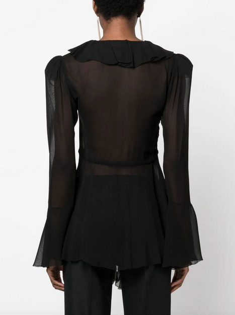 Philosophy Di Lorenzo Serafini Viscose Georgette Blouse