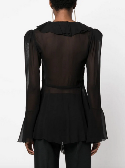 Philosophy Di Lorenzo Serafini Viscose Georgette Blouse